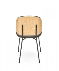 K467 krzesło dąb naturalny / tap: ciemny popiel (1p=2szt)