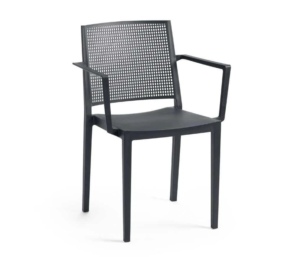 Křeslo GRID ARMCHAIR, antracit - II.jakost